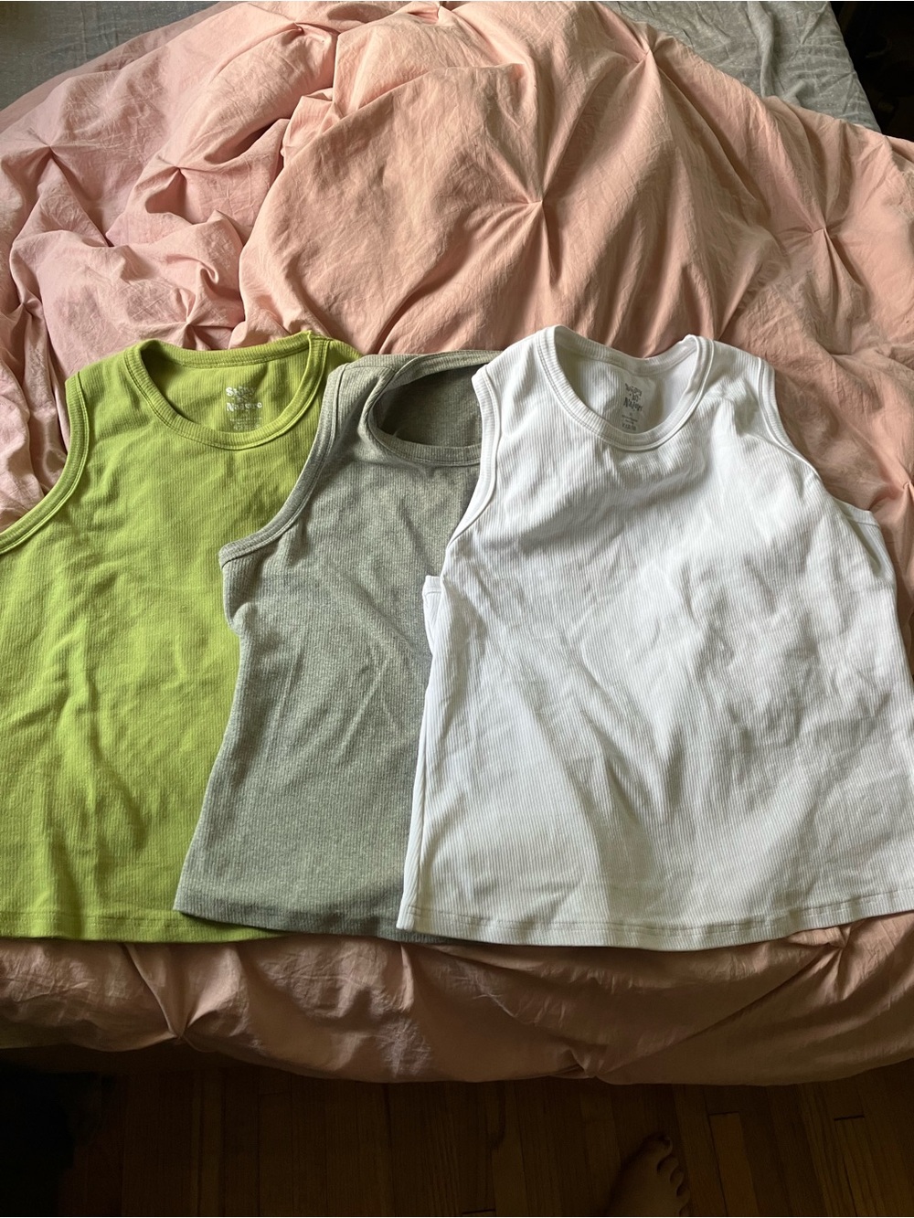 Shiny by Nature Women’s Ribbed Tank Top Bundle